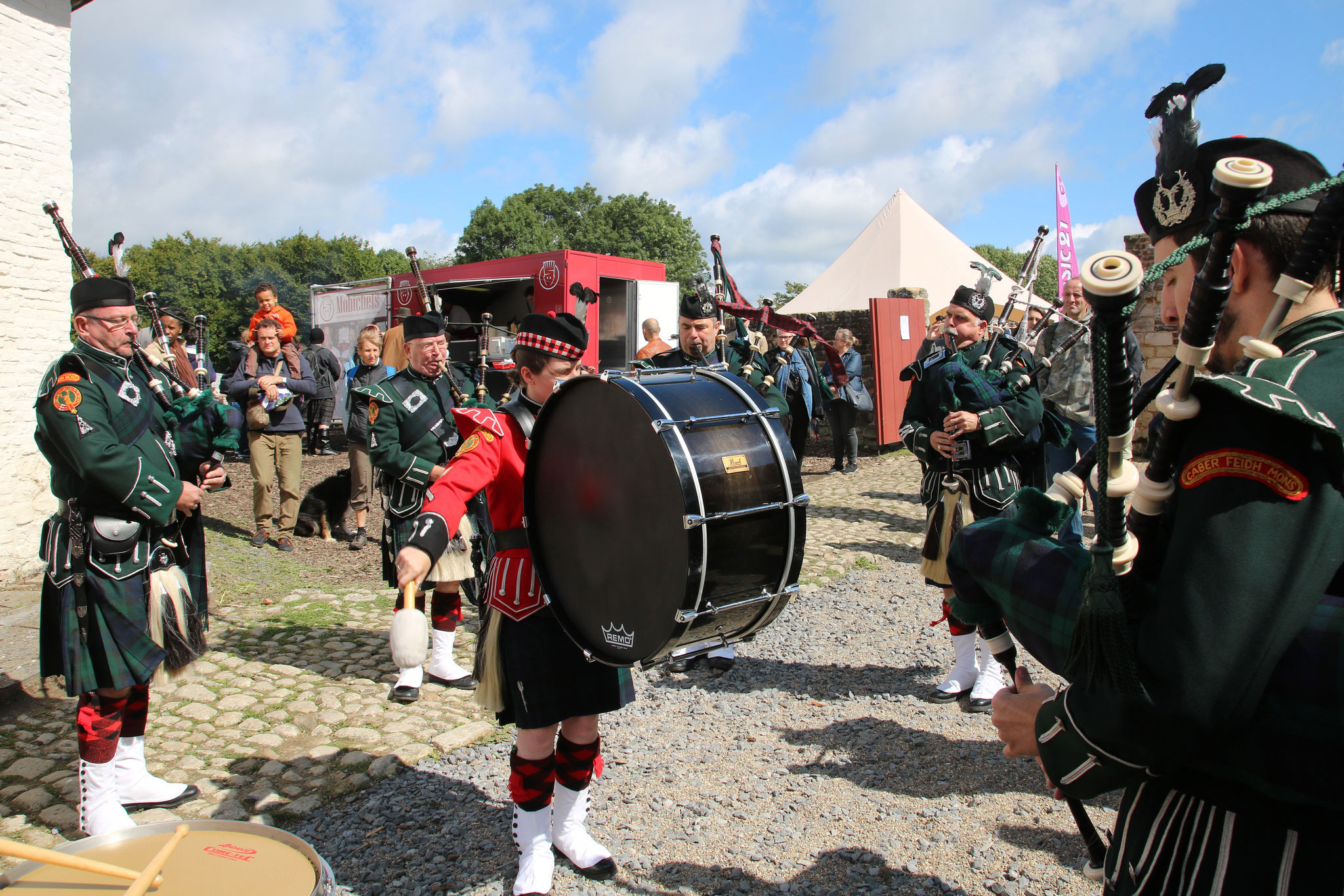 Scottish Days, Hougoumont (Waterloo)